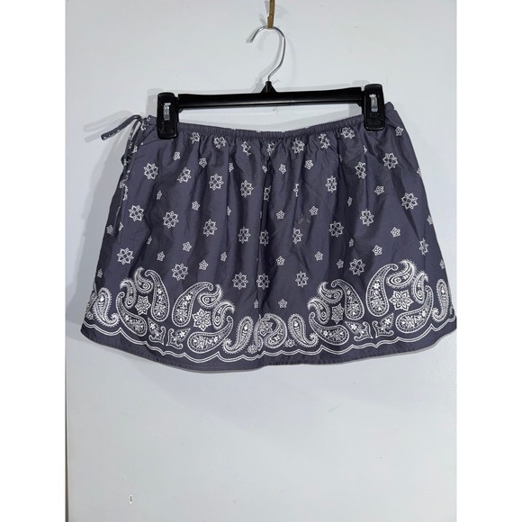 Little moon Aritzia blue Cyprus Poplin Skirt - Picture 1 of 7